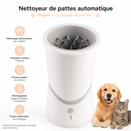 Nettoyeur de pattes électrique rechargeable pour chien